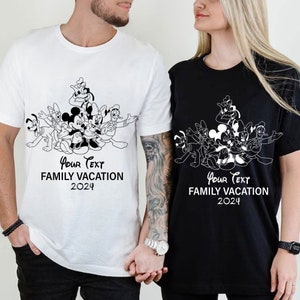 Personelized Family Vacation 2024 SVG, Family Trip 2024 SVG, Mouse SVG, Magical Kingdom Svg, Matching Family Svg, Svg, Png Files For Cricut