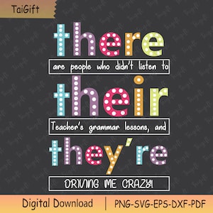 Teacher Quote Svg, Grammar Teacher Svg, Funny Teaching Shirt, Back To School Svg, English Teacher Svg, Teacher Appreciation, School Svg
