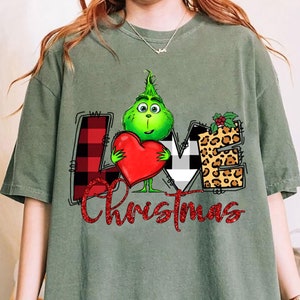 Grinchmas Love Christmas Png, Christmas Love Png, Christmas Character Png, Merry Christmas Png, Trendy Christmas Png, Christmas Holiday