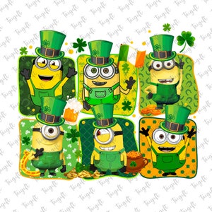 Happy St Patrick's Day, Cartoon Characters, Pot of Gold Png, Saint Patrick's Day Png, Irish Day, Shamrock Png, Paddy's Day Png,Feeling Lucky