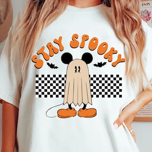 Stay Spooky Halloween Masquerade Svg, Halloween Svg, Spooky Season, Spokky Vibes Svg, Trick Or Treat Svg, Mouse Halloween Svg, Gift for Boy