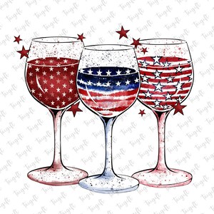 Vino rosso e blu png, 4 luglio png, bicchiere di vino patriottico 4 luglio png, giorno dell’indipendenza, download digitale di bicchiere di vino patriottico
