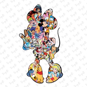 Maus Zeichentrickfiguren Png, Maus und Freunde Png, Prinzessin Png, Magisches Königreich Png, Vacay Modus Png, Passende Familie Png, Geburtstagsparty