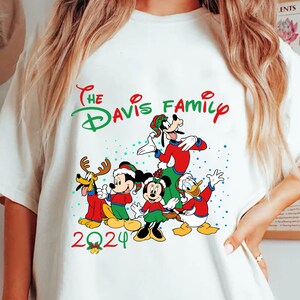 La famille Davis 2024 png, très joyeux Noël, souris de Noël et amis, joyeux Noël png, équipe de Noël png, amis de Noël