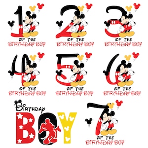 Birthday Boy Svg, Happy Birthday Svg, Mouse Of The Birthday Svg, Family Vacation 2023 Svg, Magical Kingdom Svg, Vacay Mode Svg