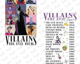 Villains The Evil Tour Png, Halloween Png, Villains Wicked Png, Bad Witches Club Png, Halloween Villains Png, Dolcetto o scherzetto Png, Strega Png