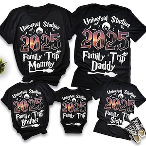 PNG personalizado de Universal Studios, viaje familiar 2025, viaje familiar, viaje a Universal, vacaciones familiares, viaje de Magic Wizard, descarga instantánea PNG