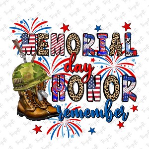 Memorial Day Honor And Remember Png, 4th Of July Png, Independence Day Png, Memorial Day Png, Fourth of July Png, Patriotic American Flag