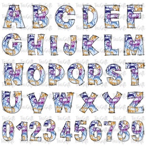 Gamer Alphabet PNG, Gamming Boy Controller Png, Gamer Letters Png, Gaming Doodle Letters, Doodle Letters, Digital Alphabet