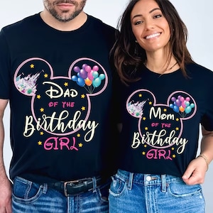 Birthday Girl and Boy Png, Birthday Girl Png, Happy Birthday Png, Mouse Birthday, Family Vacation 2023 Png, Castle Png, Magical Kingdom Png