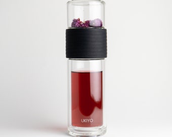 Ukiyo Sense - Double-Wall Glass Tea Infuser