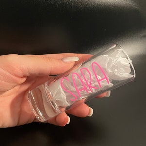 Personalized Shot Glass | Custom Shot Glass | Bridesmaid Gift | Bachelorette Party | Bridesmaid Box | Bridesmaid Proposal | Wedding Favor