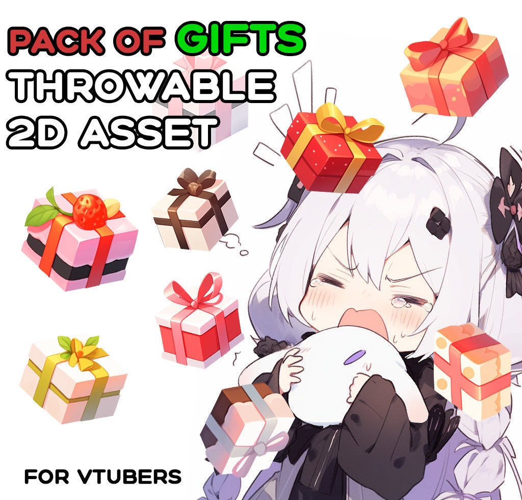 Pack of Gifts Throwable Asset - 9 Pcs | Transparent | Christmas ...