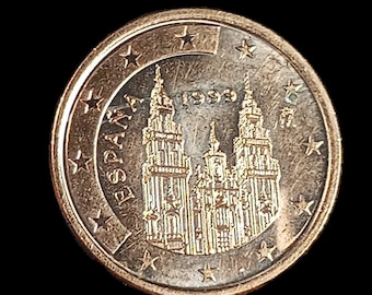 5 euro cents Spain 1999
