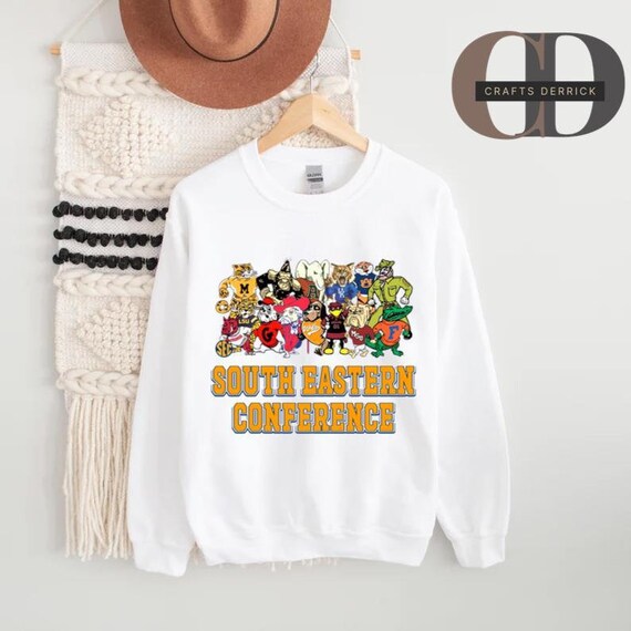 South Eastern Conference 2024 football shirt, college football, college sports