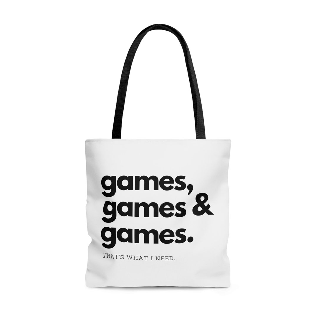 Tote Bag Bag Games Gamer Gamer Girl Nerd Geek Etsy