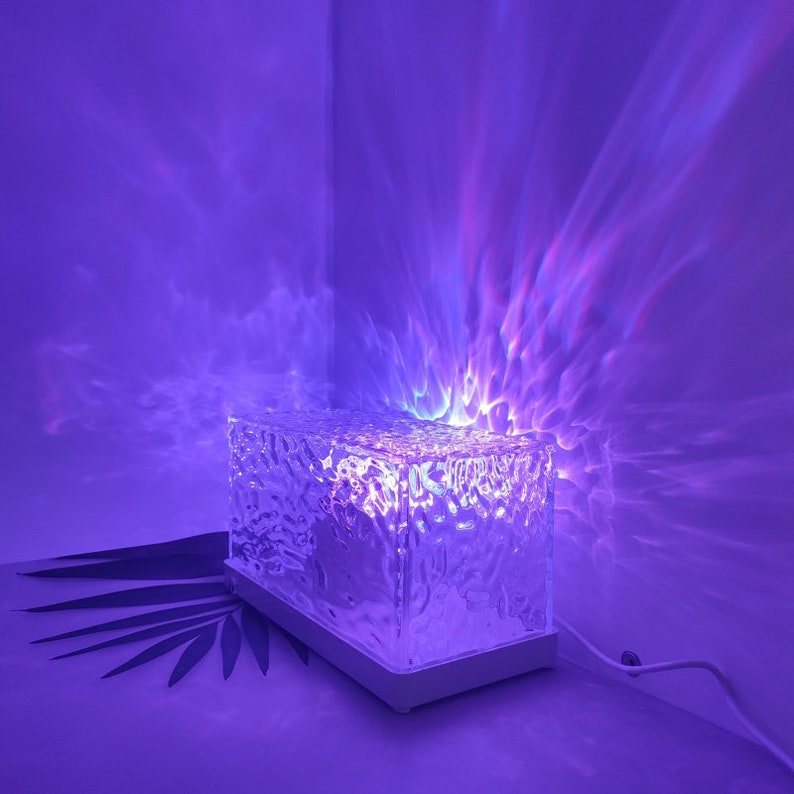 16 Colors Water Ripple Night Light,bedroom Atmosphere Light,northern