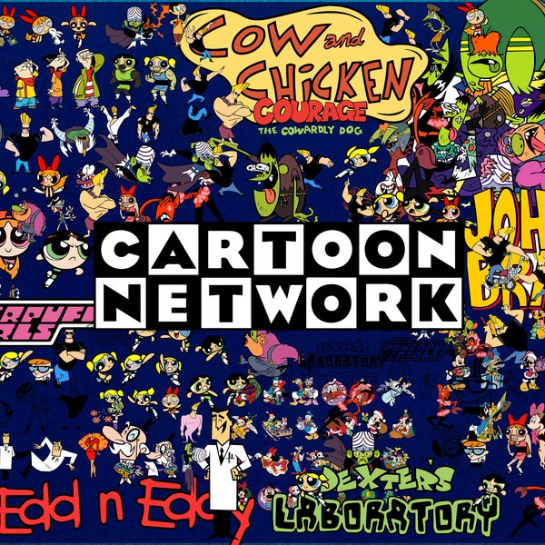 MEGA Cartoon Mega Svg, 90s Cartoon Network svg Bundle, Cartoon Characters Mega Bundle Svg, Cricut Printable Clipart Silhouette, svg, png