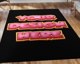 Custom Carpet, Custom Image Rug, Custom Rug with Your Logo, Custom Rug for Business, Personalized Carpet, Custom Area Rug