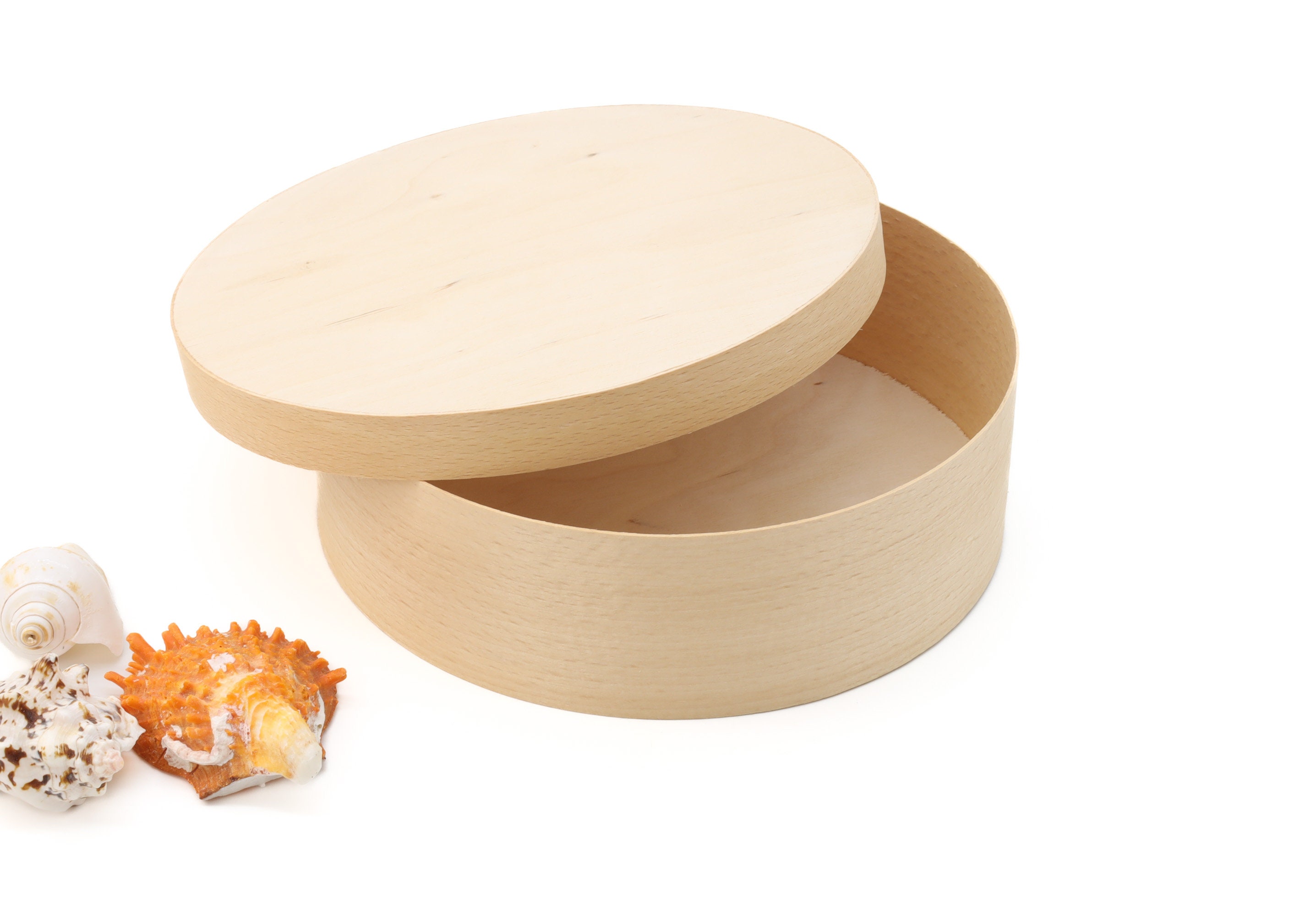 Small Signature Round Wooden Keepsake Box – Cheese to Please