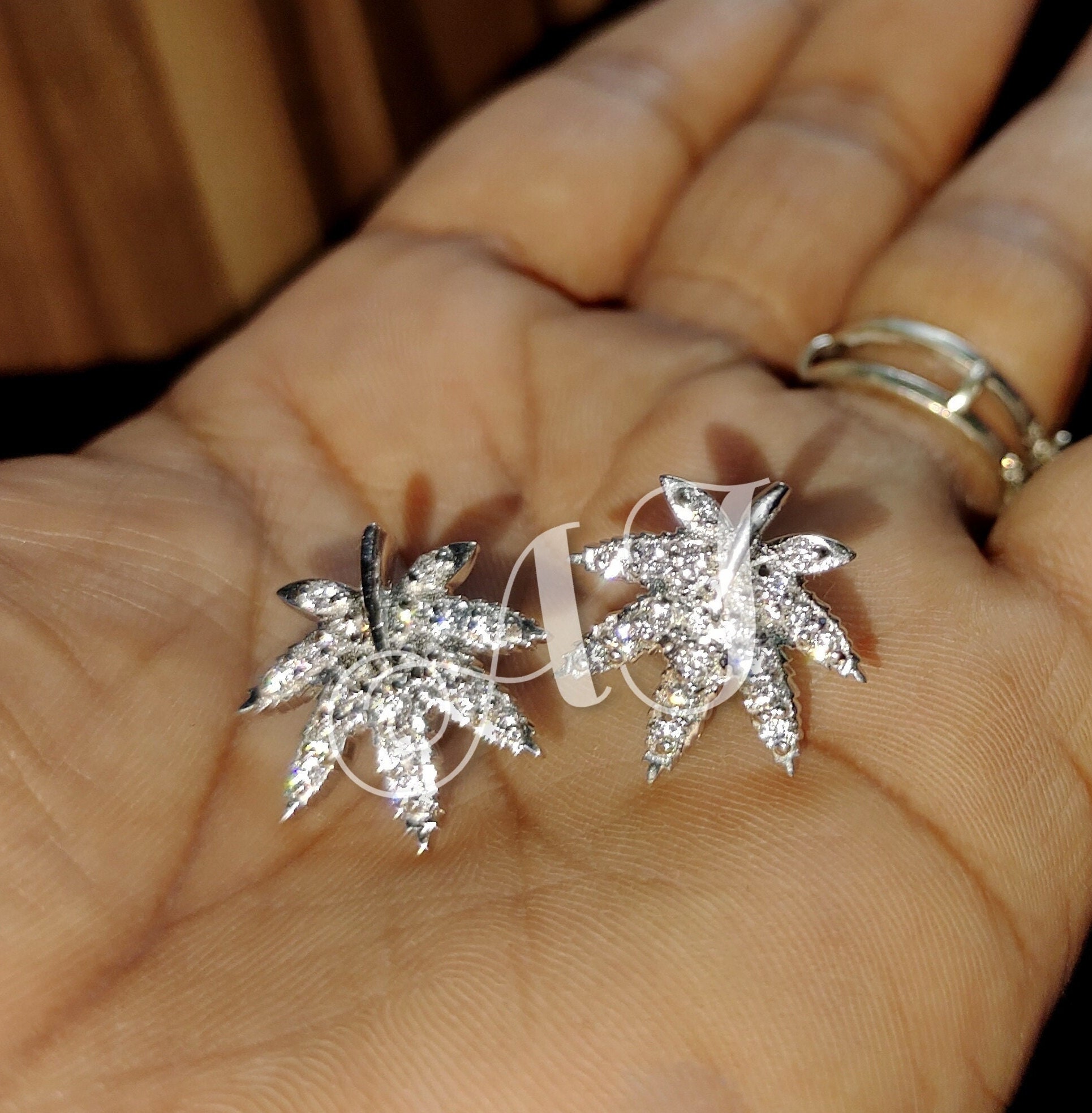 Bliss Gioielli | Orecchini In Oro Bianco E Rubini &ndash; Gioielleria Antico