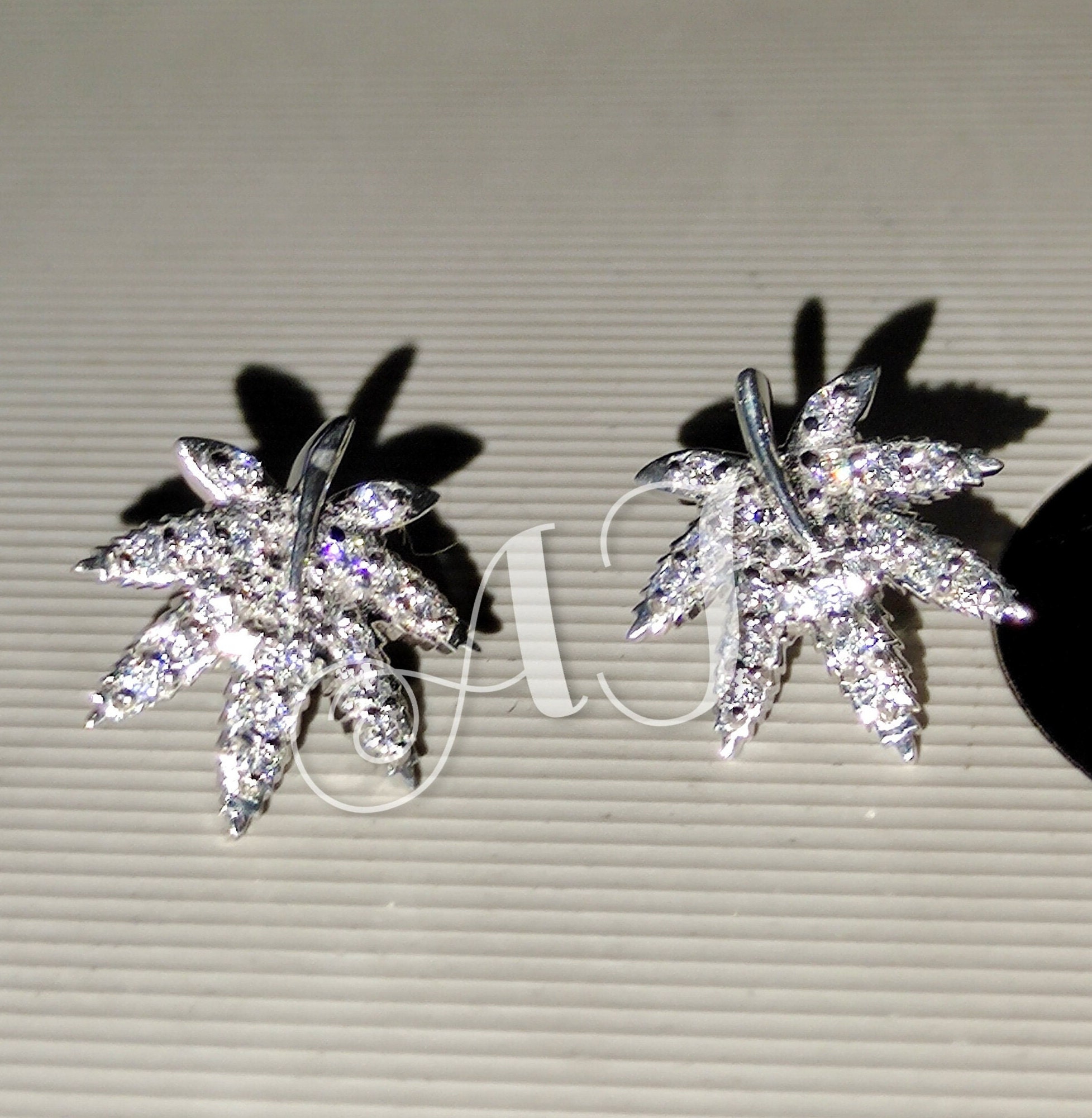 Orecchini Pendenti Con Moissanite Online - Loose Moissanite - Foto 8