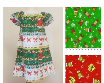 Grinch Dress, the Grinch Christmas Dress