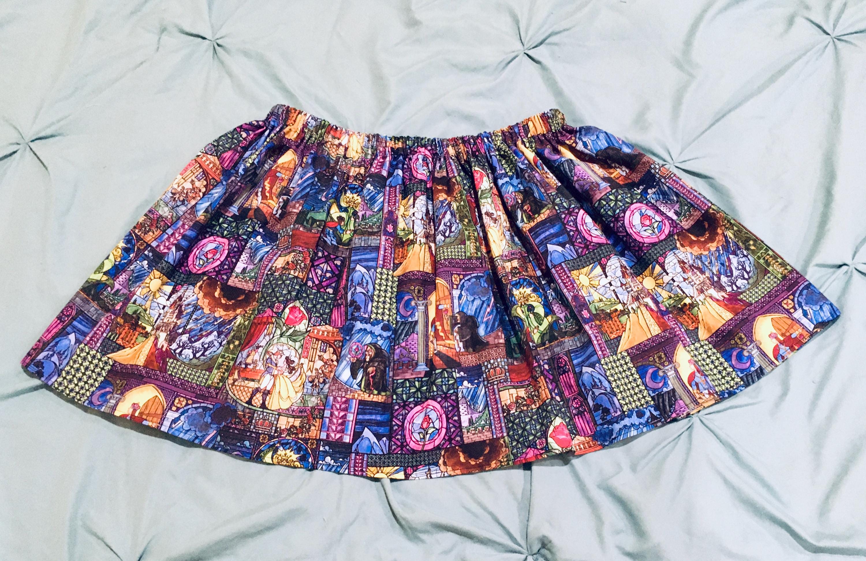 Stained Glass Skirt - Etsy