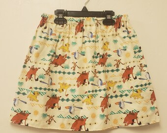 Lion King Geo Skirt, Lion King Birthday Skirt