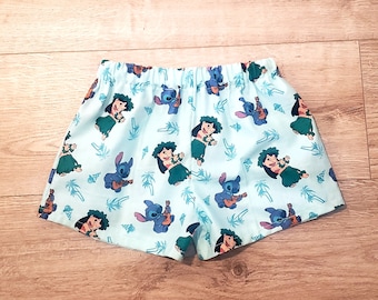 Lilo and Stitch Shorts, Hawaiian  Shorts, Lilo and Stitch, Disney Shorts