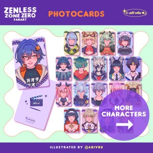 ZZZ Photocard - Zenless Zone Zero Fanart by AbiVbu