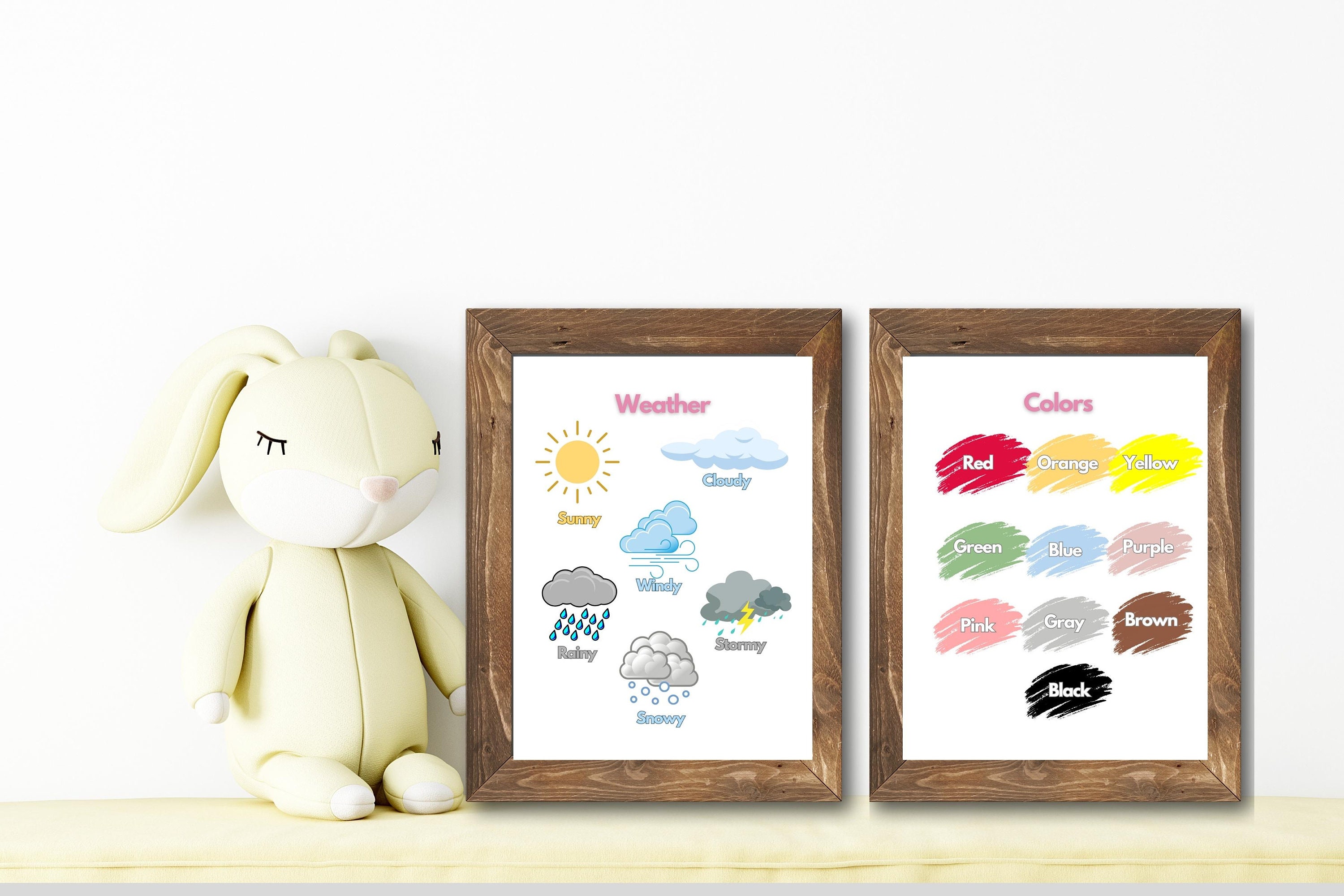 Educational Posters Printable Educational Posters Wall Print Etsy