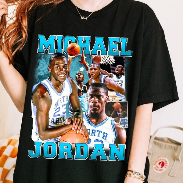 Michael Jordan Vintage Bootleg Shirt 90s NBA Tee Bootleg Jordan Shirt Unisex Vintage Shirt Basketball Shirt 90s Style Bootleg