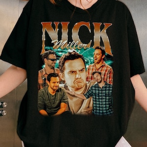 Retro Nick Miller Shirt, Unisex Nick Miller Homage, Vintage Jake Johnson Bootleg Shirt, New Girl Fan Gift, Nick Miller Merch