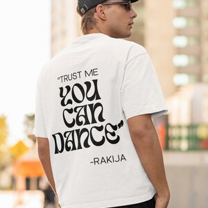 Trust me you can dance - Rakija Oversized Shirt: Ein lässiges Statement für Balkan- und Party-Liebhaber