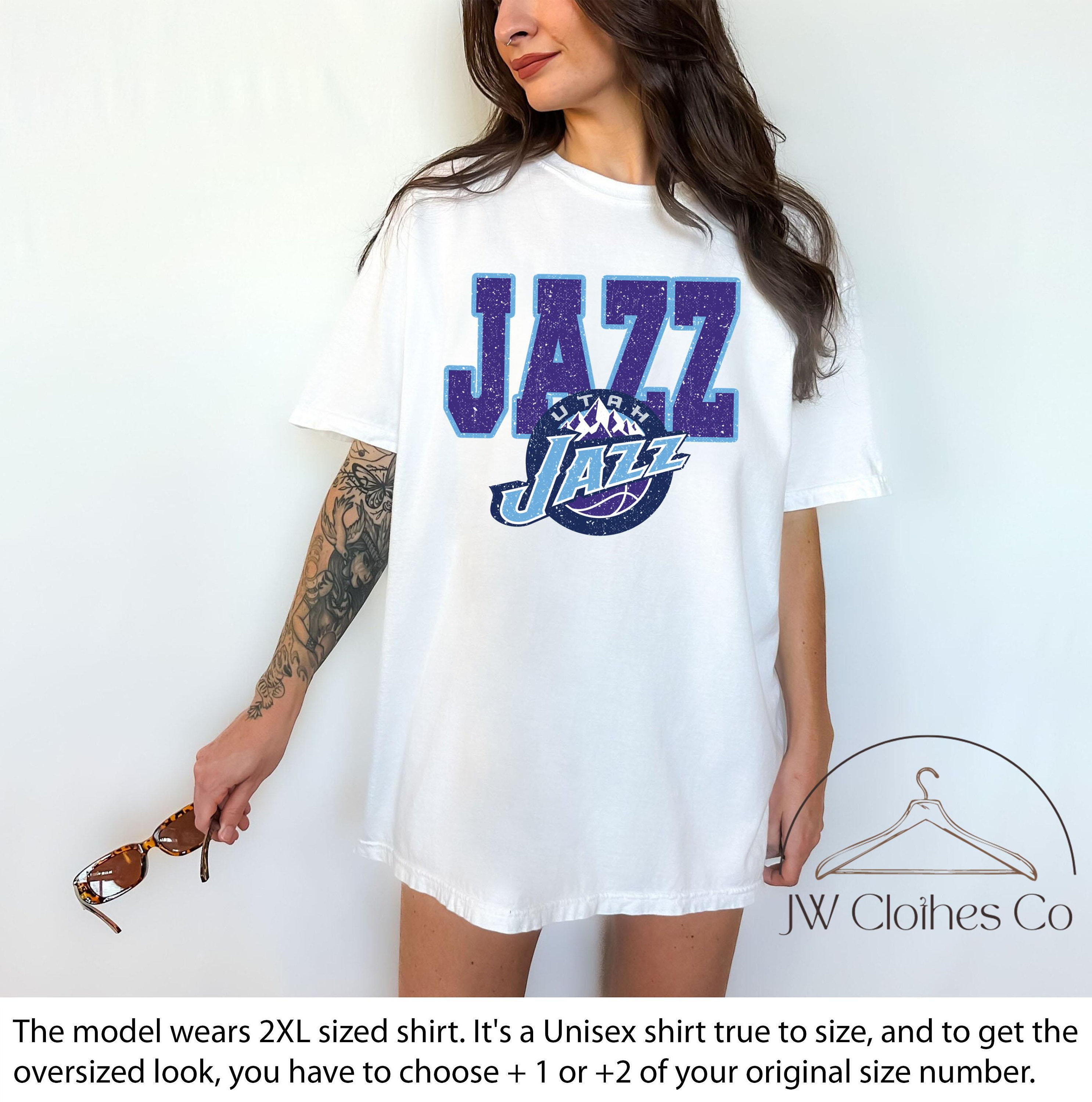 Vintage Utah Jazz John Stockton NBA crewneck sweatshirt. Made in