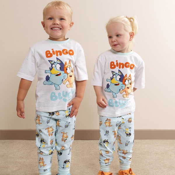 Bluey Children's Pyjamas - Bingo & Bluey