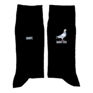 Daddy Coo Premium Embroidery Socks