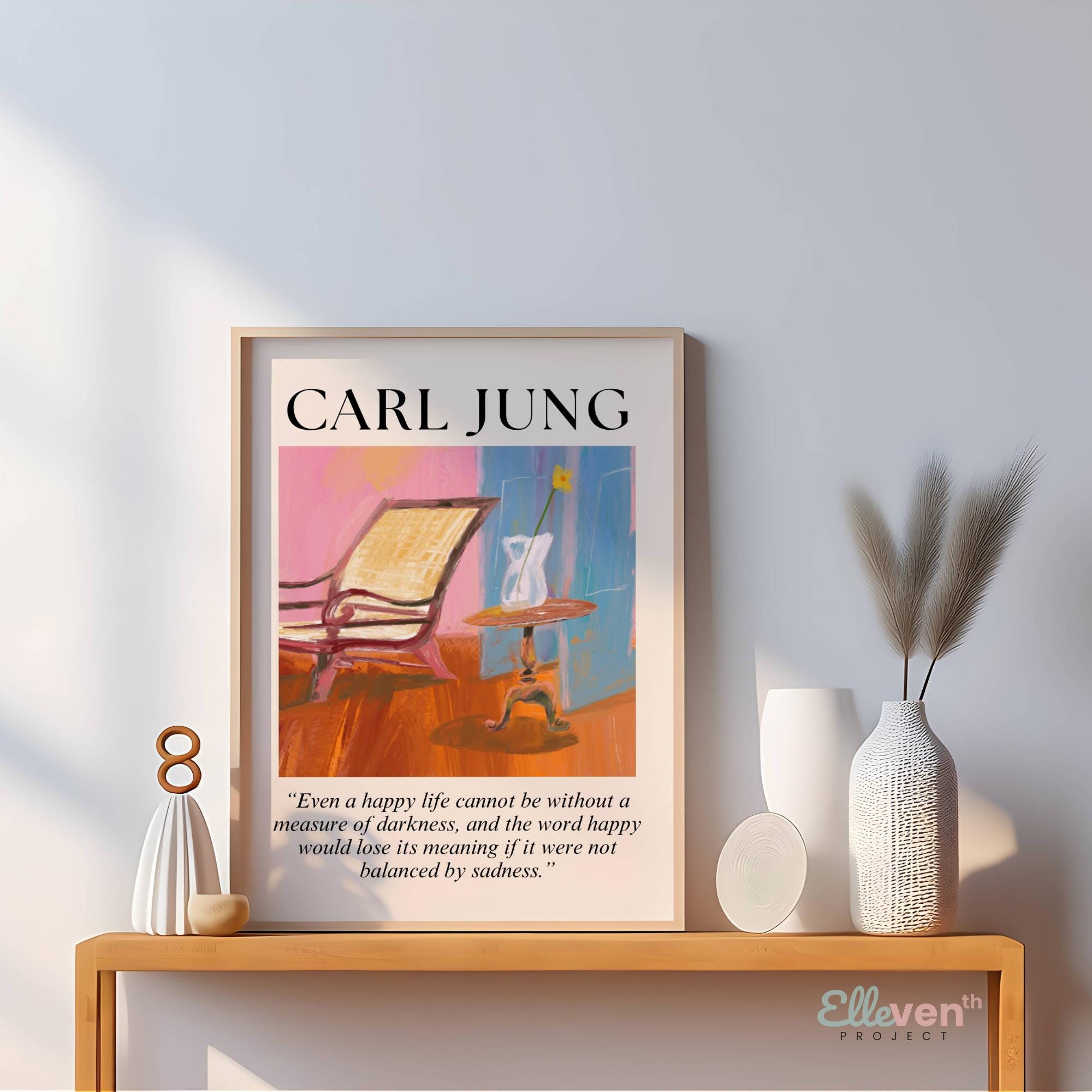 Carl Jung Quote Printable Wall Poster, Digital Psychology Tool, School ...