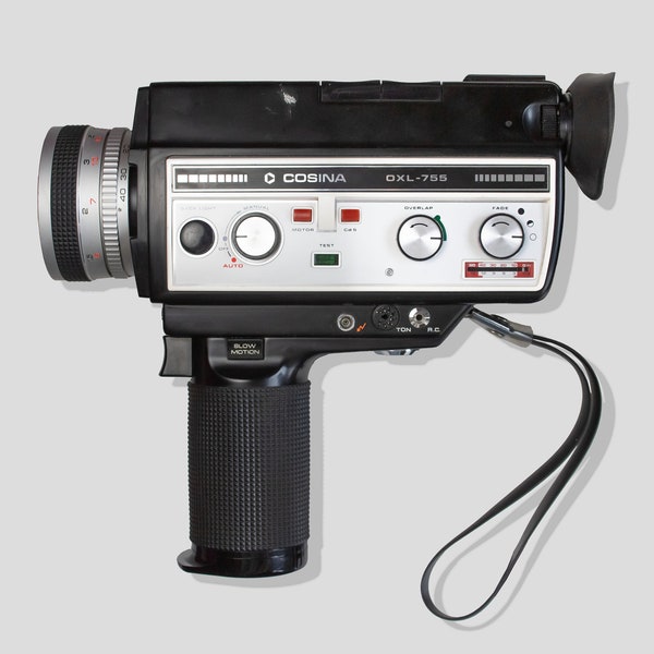 Cosina OXL-755 – getestet und funktionsfähig – Vintage-Super-8-Videokamera