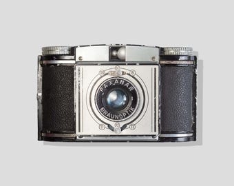 Braun PAX - Tested and working - Vintage 120 film compact camera - Retro beginners analog camera