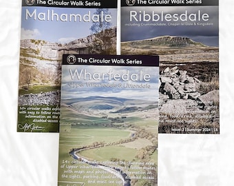 Serie de paseos circulares, Malhamdale, Ribblesdale, Wharfedale