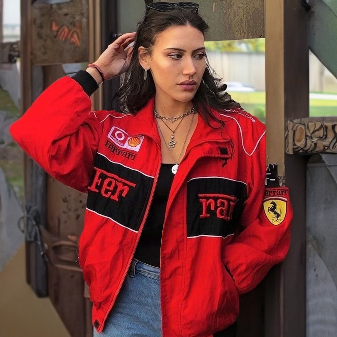 F1 Ferrari Jacket Formula 1 Vintage Jacket Ferrari Racing - Etsy