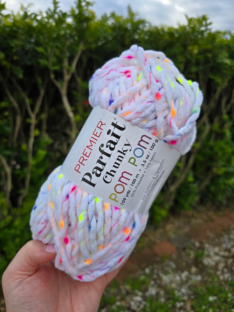 Premier Parfait Chunky Yarn, Parfait Chunky Rolls, Plush Yarn Etsy