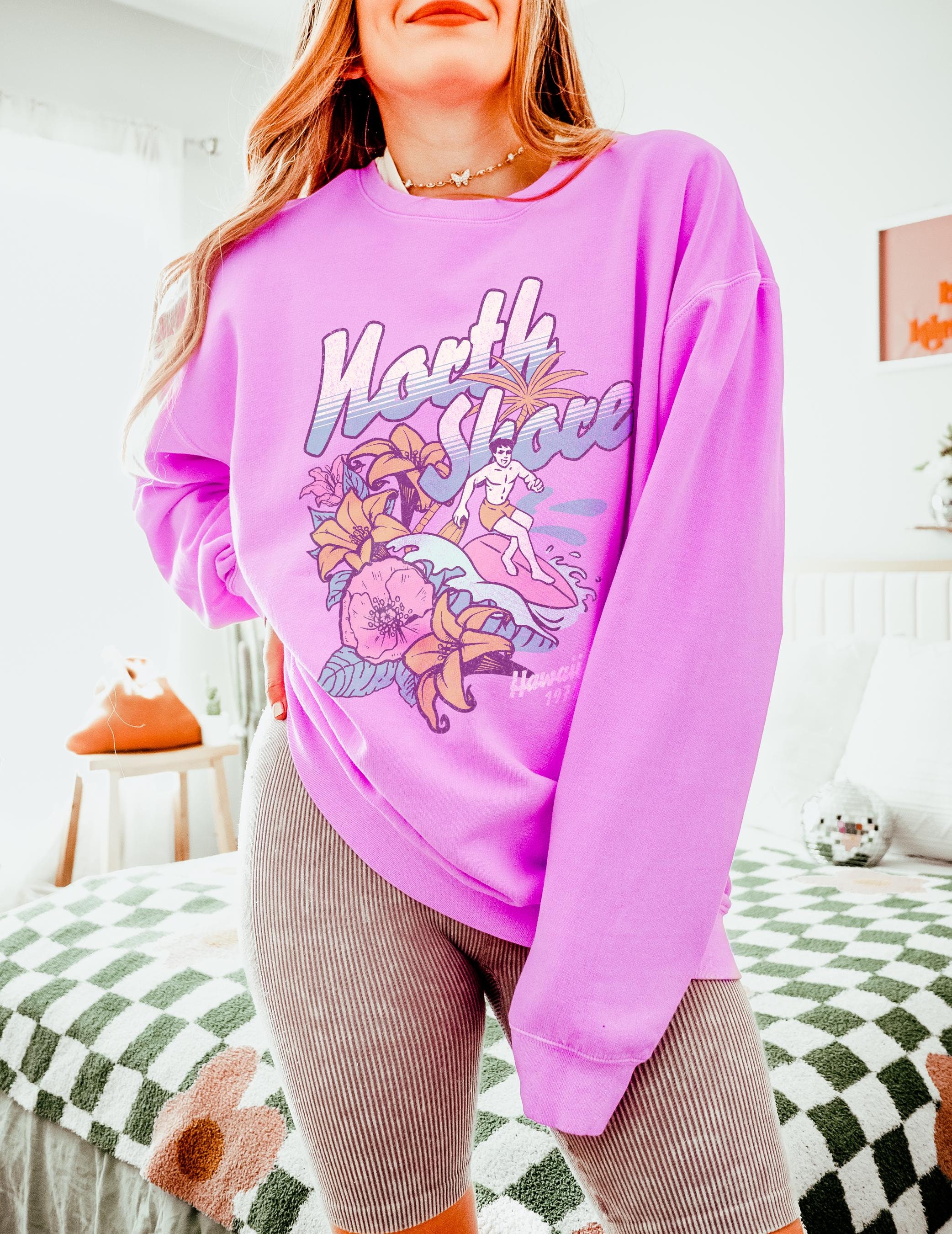 70s Surf Sweatshirt - Etsy 70s Surf Sweatshirt - Etsy