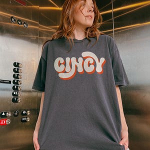 Cincy Comfort Colors, Cincinnati Bengals Vintage Look Tshirt