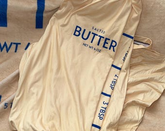 Funny Butter Pajama Pants Women, Butter Print Lounge Pants, Foodie Gift for Her, Cozy Lightweight Sleep Pants, Quirky Cute Loungewear