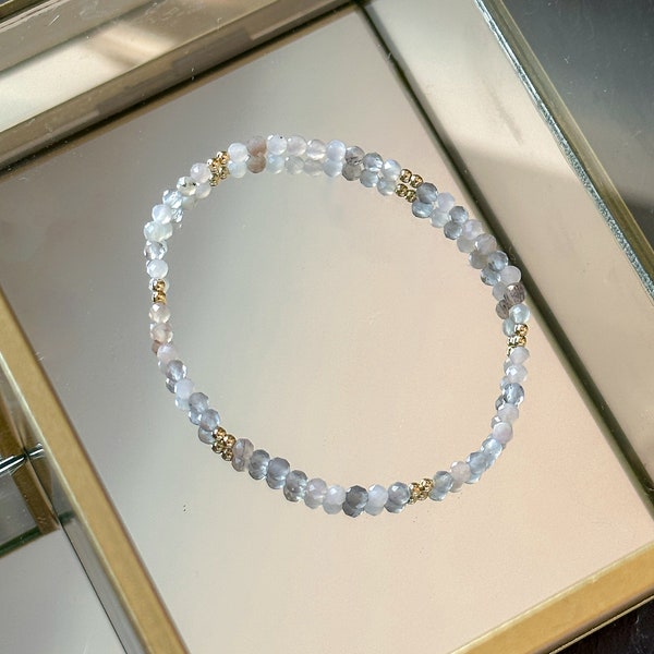 Bracelet Newmoon en Pierre de lune