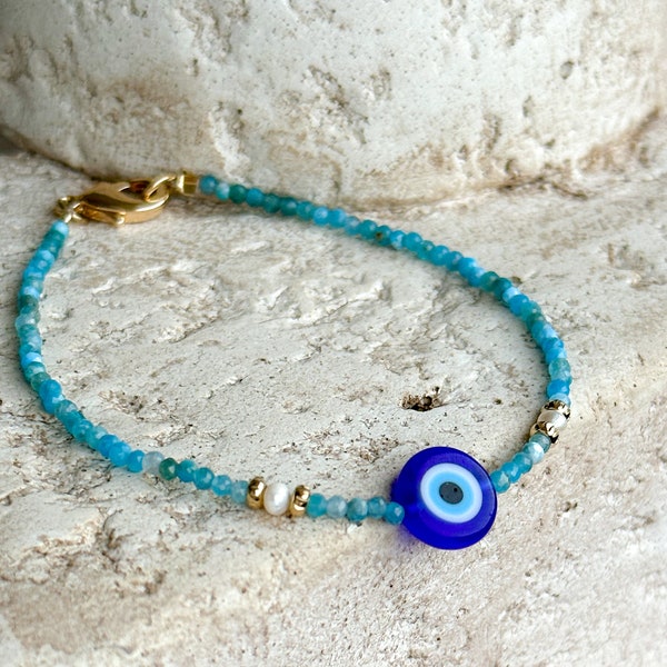 Bracelet Lucky en Apatite