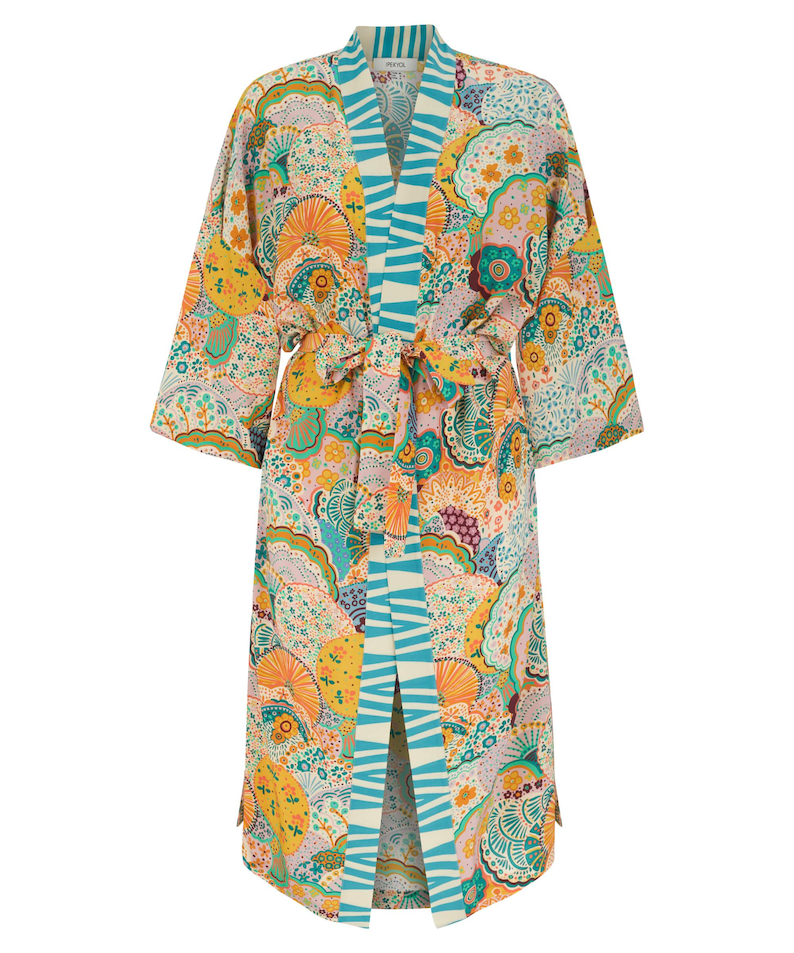 Colourful Robe Easy Kimono Sewing Pattern PDF – Women’s Robe Jacket – Beginner ...